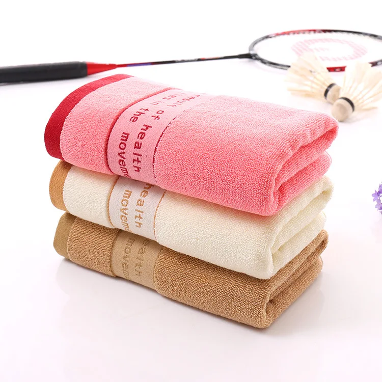 1 piece Adult Sport Towels Cotton 40x90cm Absorbent Quick Drying High