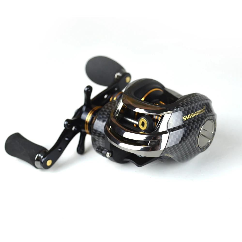 SHISHAMO LB200 Baitcasting Reel 18 Ball Bearings Carp Fishing Bass