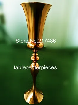 

Quality Gold Metal Candle Holder For wedding Home Decoration