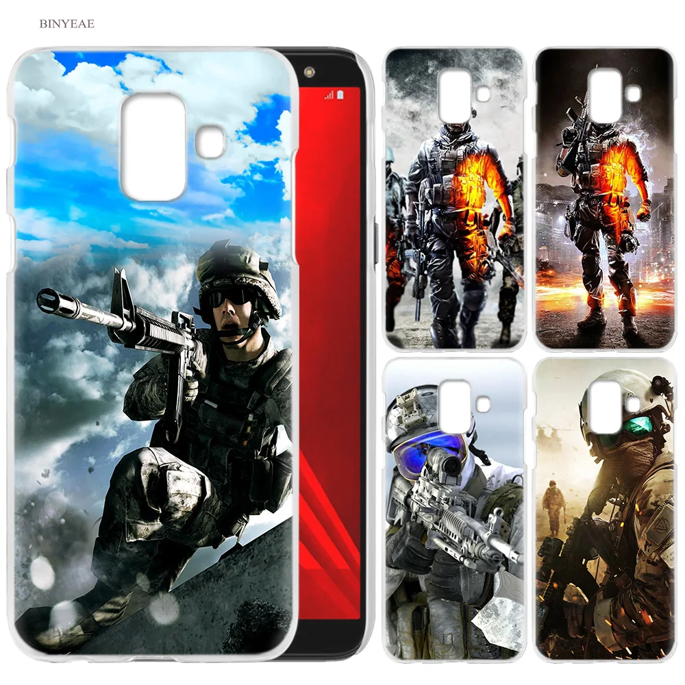 

Cell Phone Case for Samsung Galaxy S9 S8 S7 Edge Plus A6 A7 A8 A9 J4 J6 Plus 2018 Note 8 9 Cover Army Soldier Printed