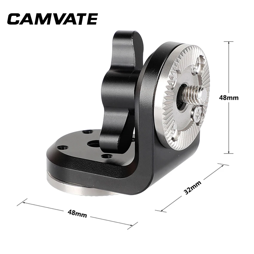 tipo Vertical da Montagem Dupla da Extensão das Rosetas de Arri de Camvate com a Linha Central Botão Preto m6 C2131 - Image 2