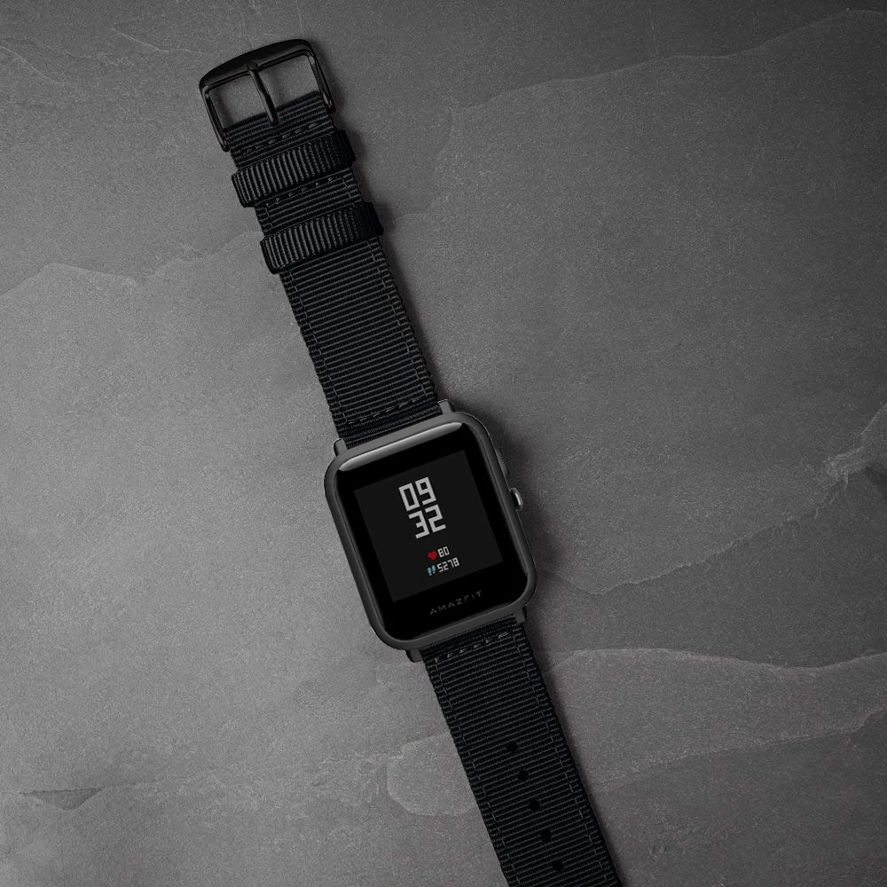 DKPLNT 20 мм петля нейлоновый сменный ремешок для Huami AMAZFIT BIP Watch Band Смарт-часы