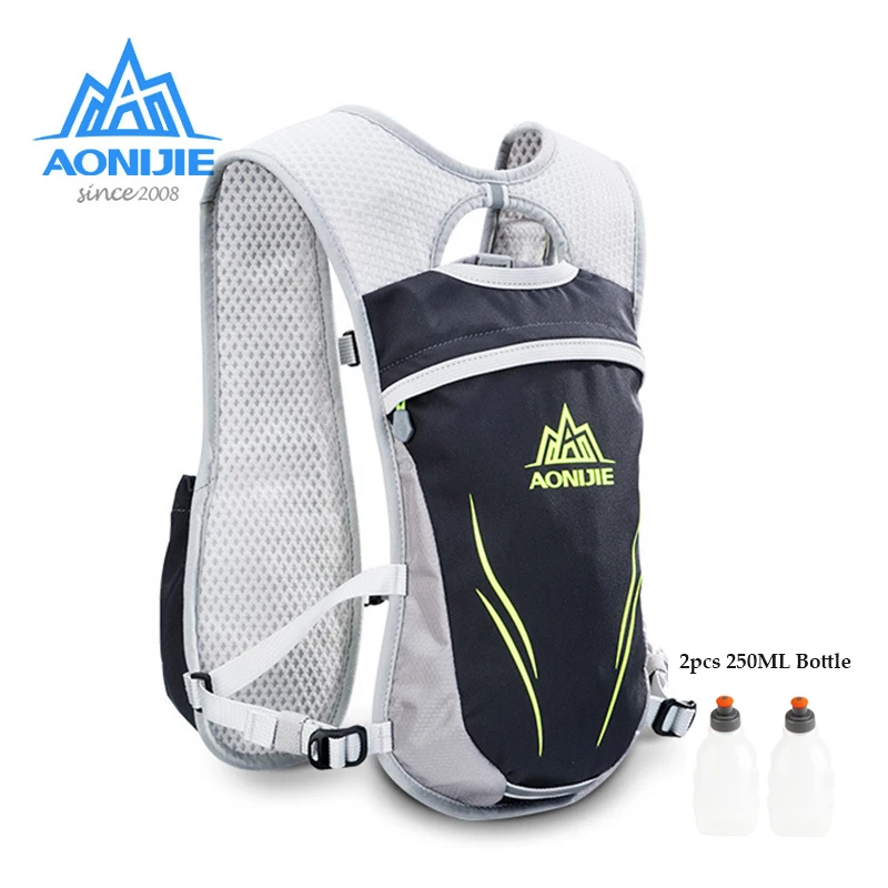

AONIJIE Running Marathon Hydration Nylon 5.5L Outdoor Running Bags Hiking Backpack Vest Marathon Cycling Backpack
