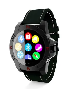 Умные часы с IOS и android для бизнесмена подарочные часы для мужчины, отвечающего и набора телефона - Цвет: Черный