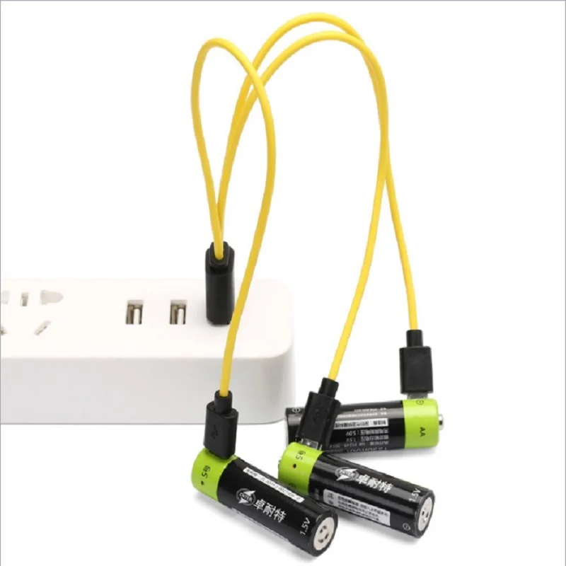 ZNTER Micro usb зарядный кабель для ZNTER AA AAA C размер D размер 18650 USB аккумуляторная батарея