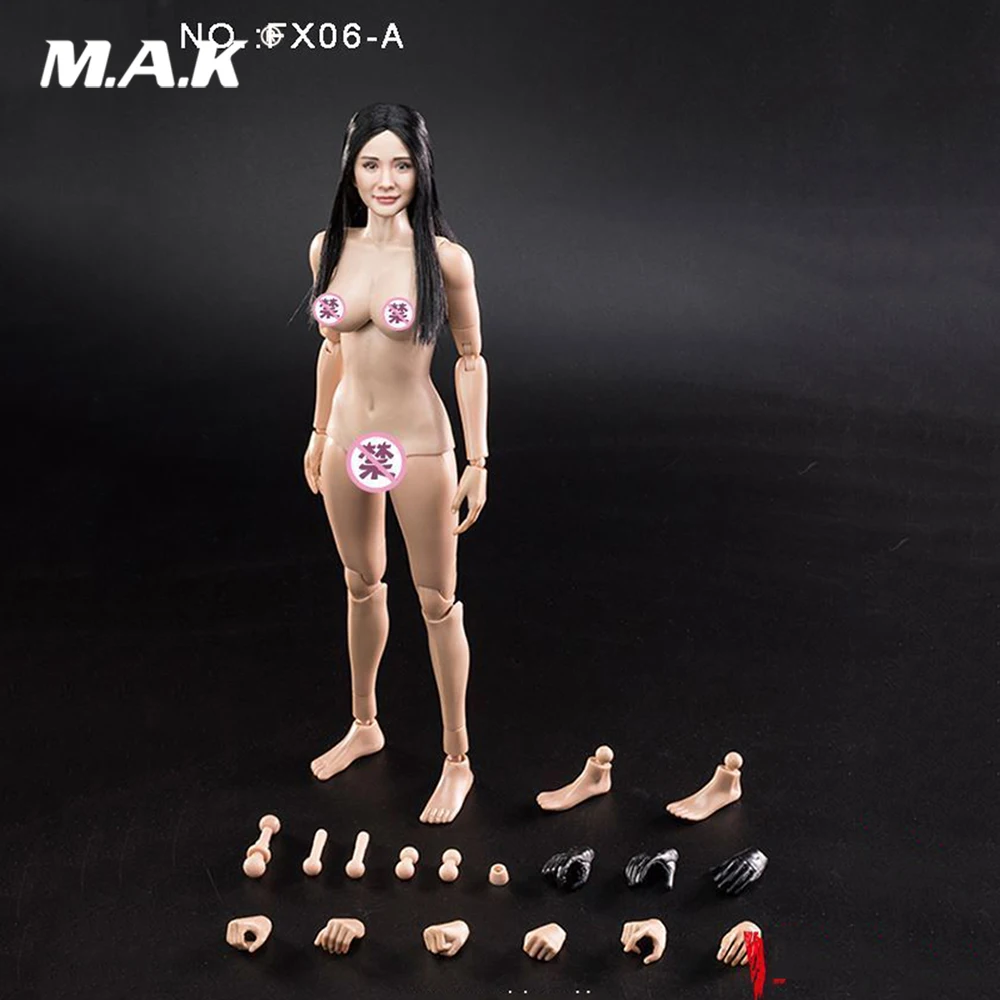 4 стиля 1:6 масштаб женский загар Цвет тело фигура супер-гибкая бесшовная фигура с нержавеющей стали для кукол фигурка