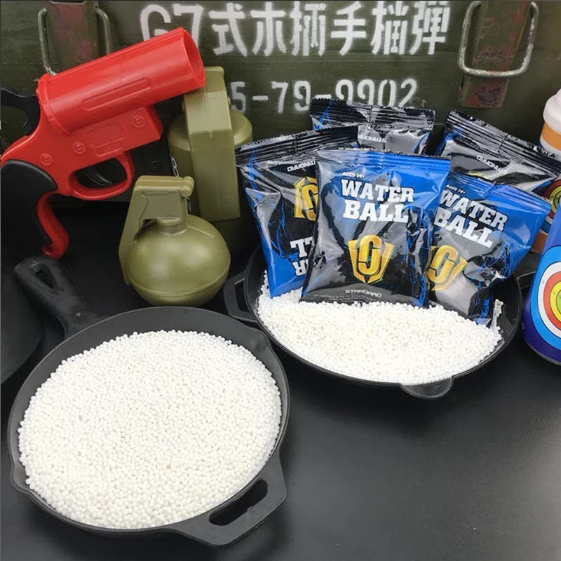 AK Uncle Gel Blaster 10000 шт. 7 1 3 Стандартный отягчающий гель шар белый для геля