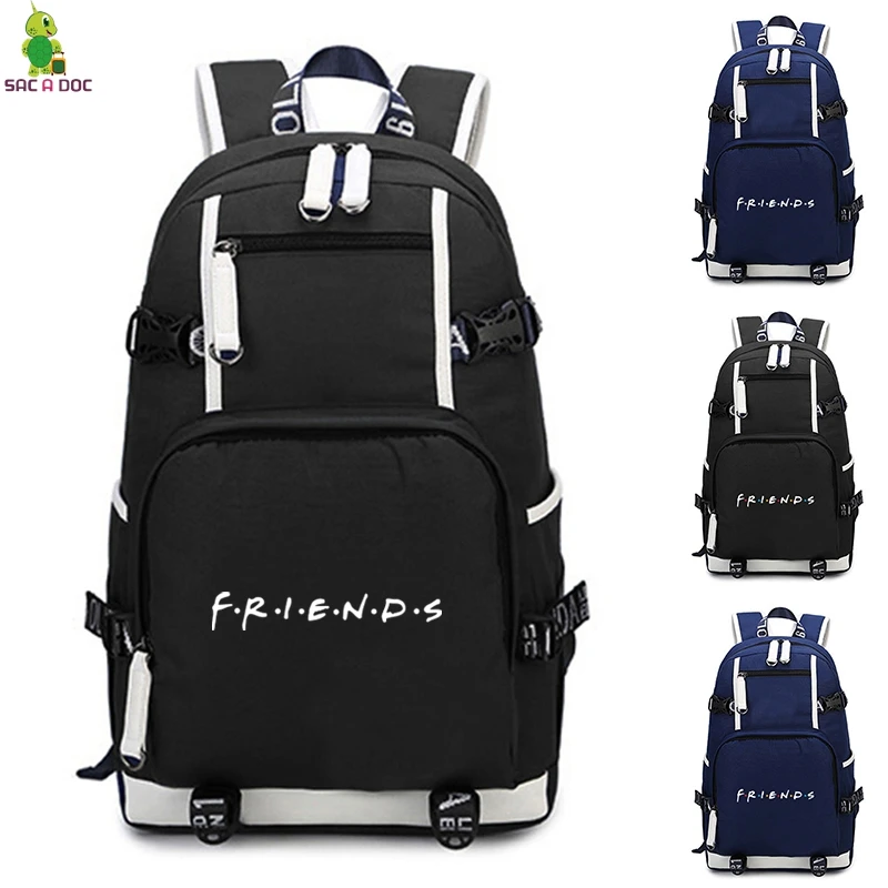 

Letter Printed Black Backpack Luminous Fashion Large Laptop Backpack for Teenagers Male female School Bags Casual Travel Bag