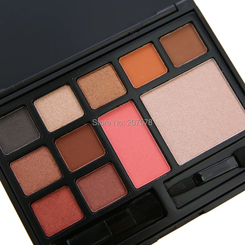 SEPROFE 35 Color Eyeshadow Pallete Gorgeous Silky Powder Professional Nature Make up Palette Smoky Warm Matte Shining Eye Shadow