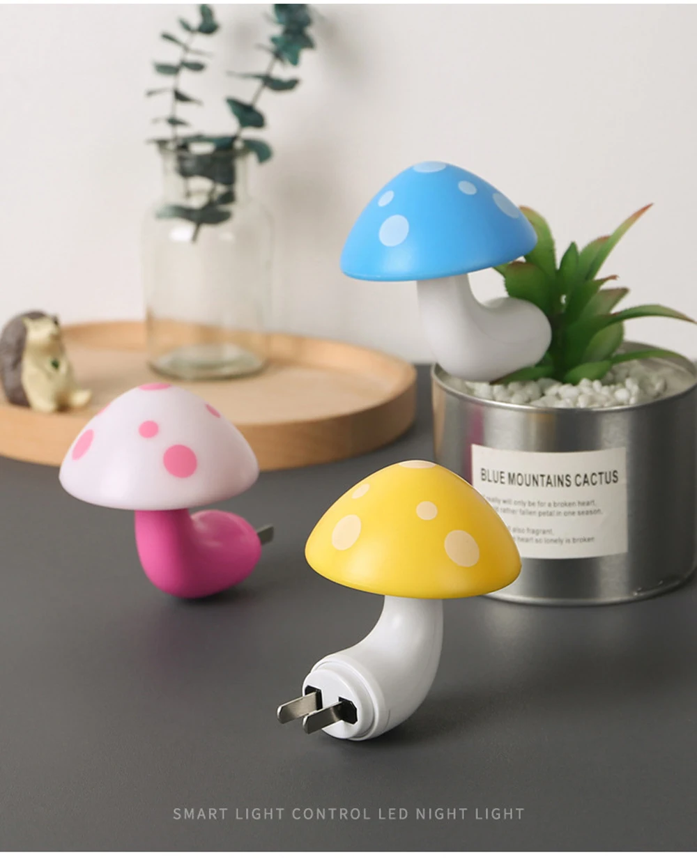 Mini Mushroom Baby Night Light