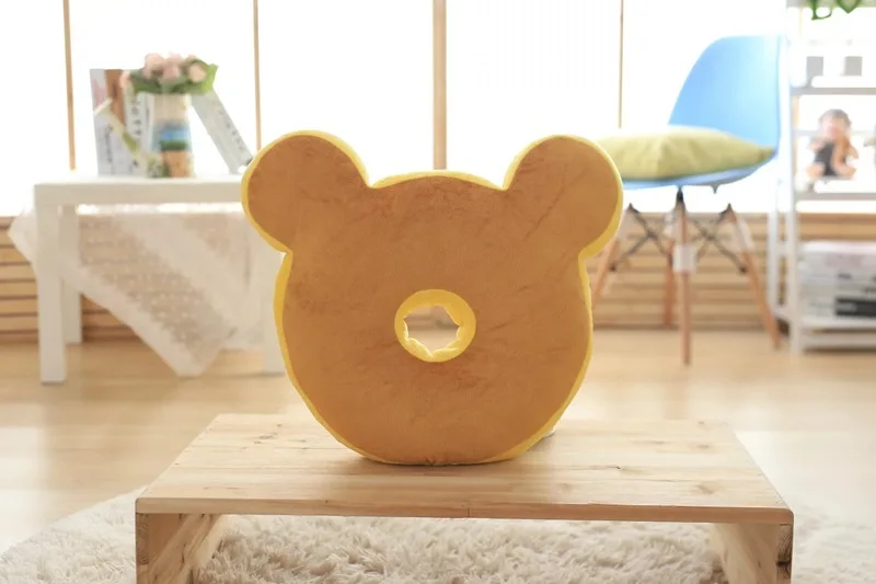 Креативные мягкие игрушки для оптовых продаж Микки пончик подушка подушечка для ювелирных украшений подарок домашняя гамбургер