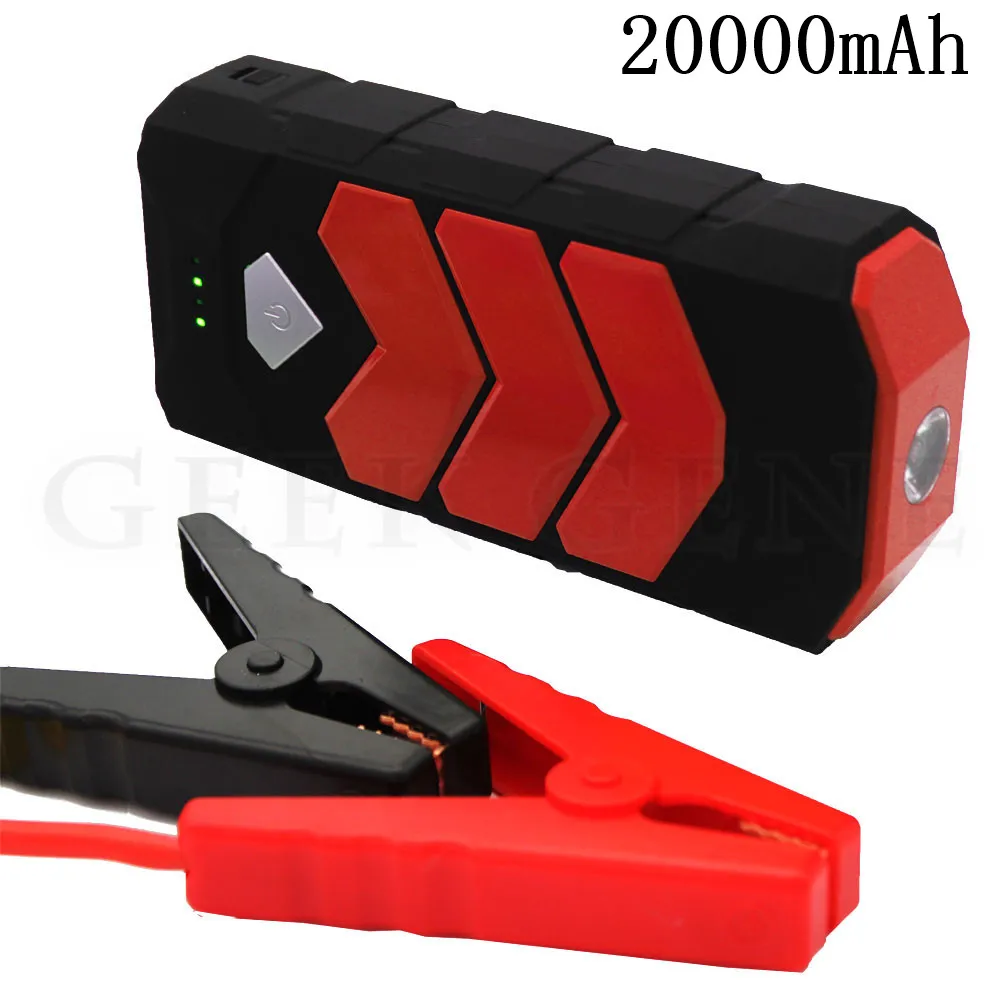 Emergency font b Car b font Jump Starter 20000mAh Starting Device Power Bank 12V 400A font