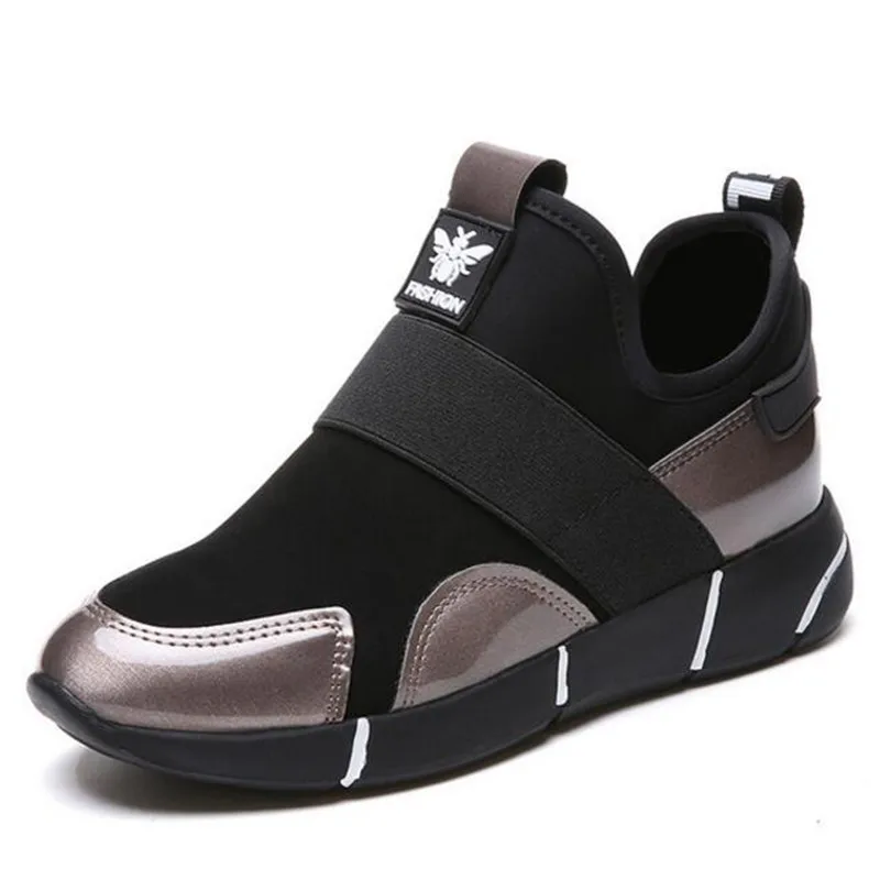 

High help ladies sneakers shoes 2019 spring new fashion version of the wild women's shoes casual breathable sneakers
