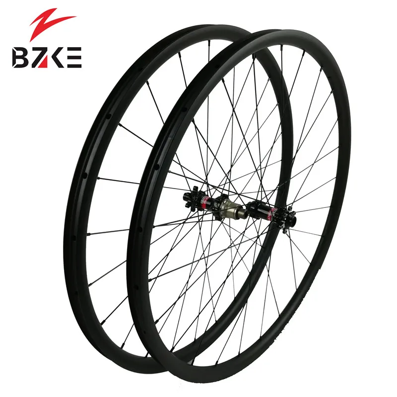 Top carbon mountain wheels 29er carbon mtb wheelset with NovatecD411/D412 hubs for 142*12mm/ 100*15mm thru axle carbon wheels 29inch 5