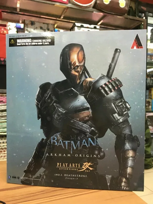 Play Arts 27 см DC персонаж Deathstroke фигурка модель игрушки