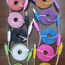 2000 шт Высокое качество 1 м улыбающееся лицо светодиодный светящийся свет USB синхронизации данных зарядный кабель шнуры для iphone 5 6 7 8 для android samsung htc