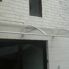 DS100200-A, depth100cm, width200cm, прочная алюминиевая рама enrty двери навесы алюминий, украшения дома двери навесы алюминий