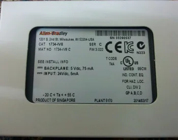 

Original 1734-IV8 AB 8 Channel Source Input Module 1734 IV8 1734IV8