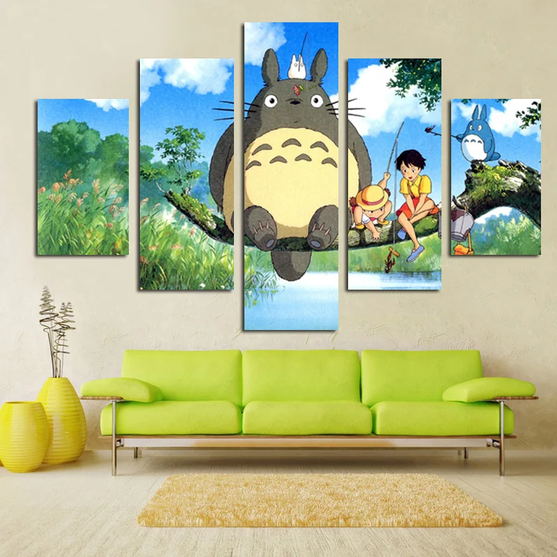 5 Moderno Painel Modular de Hayao Miyazaki