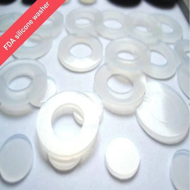 FDA Silicone Flat Washers Stainless Steel Corrugated Pipe Spare Parts
