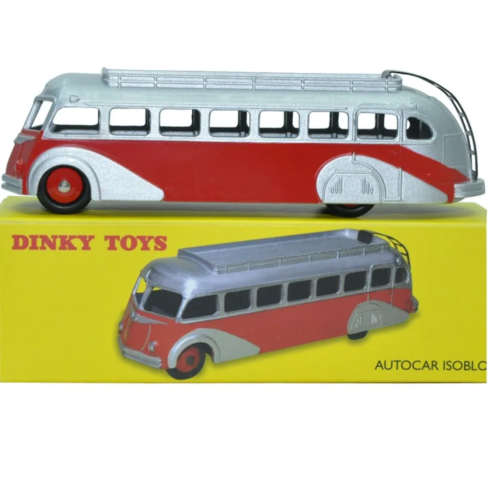 Atlas 29E Dinky toys 1:43  Autocar ISOBLOC Bus  Alloy car model 