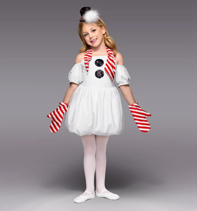 

Snow White Girl Dance Costume Modern Dance Performance Costume White Dance Skirt