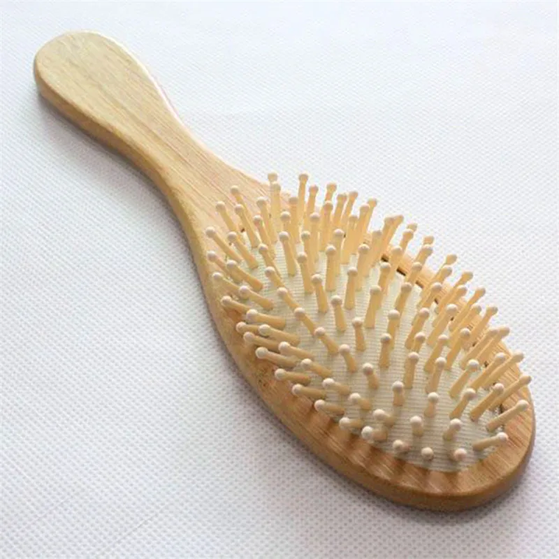 

Wooden Bamboo Hair Vent Brush Brushes Keratin Care and Beauty SPA Massager Massage Comb 88 HJL2017