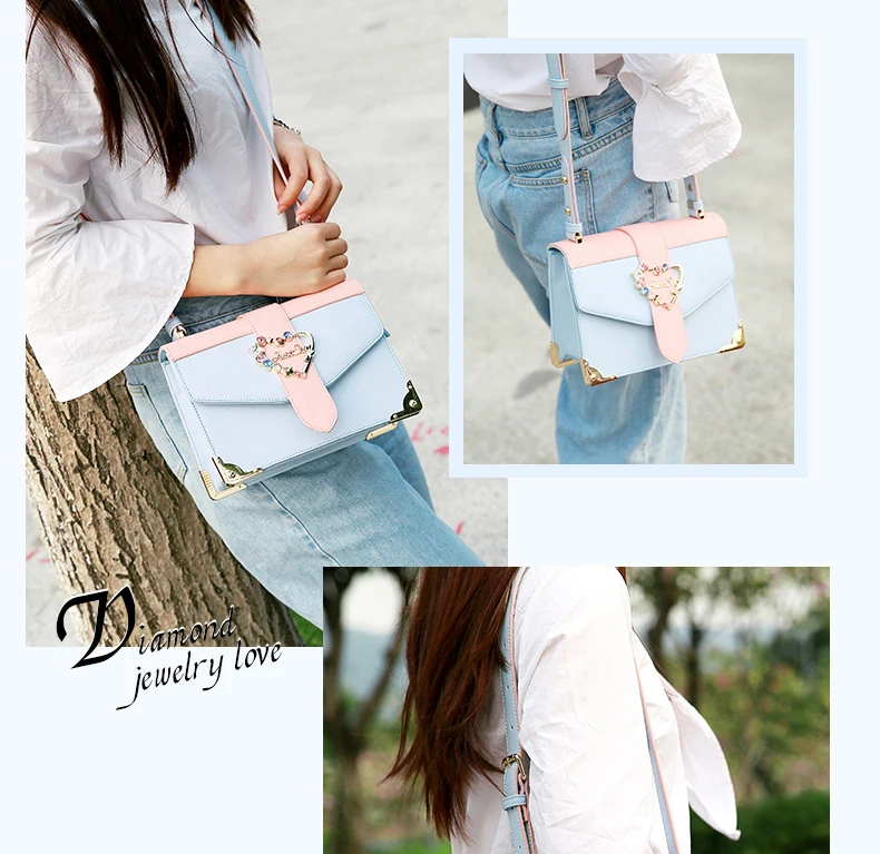 Just star women leather handbag 9