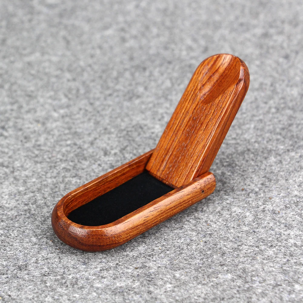 

High Quality Wood Rack Open-Close Smoking Pipe Holder Genuine Wood Tobacco Pipe Stand Smoking Accessory