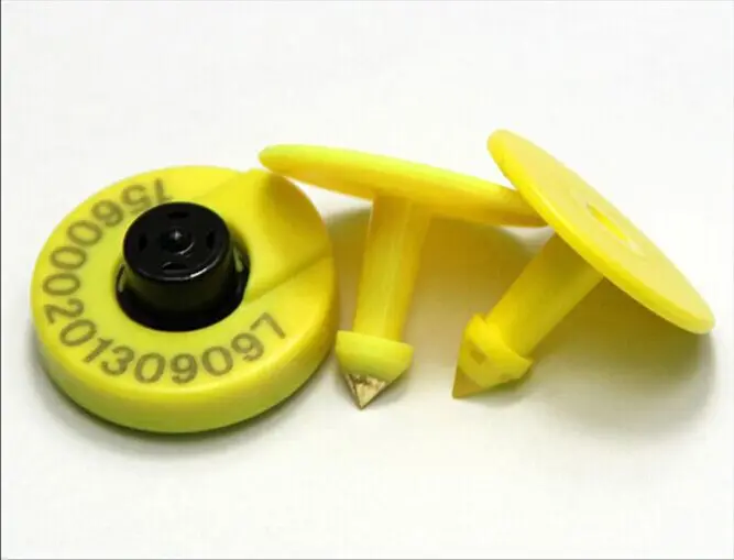 134.2khz ISO11784 ISO11785 FDX-B rfid ear tag for animal cattle sheep pig management 10pcs/lot | Безопасность и защита