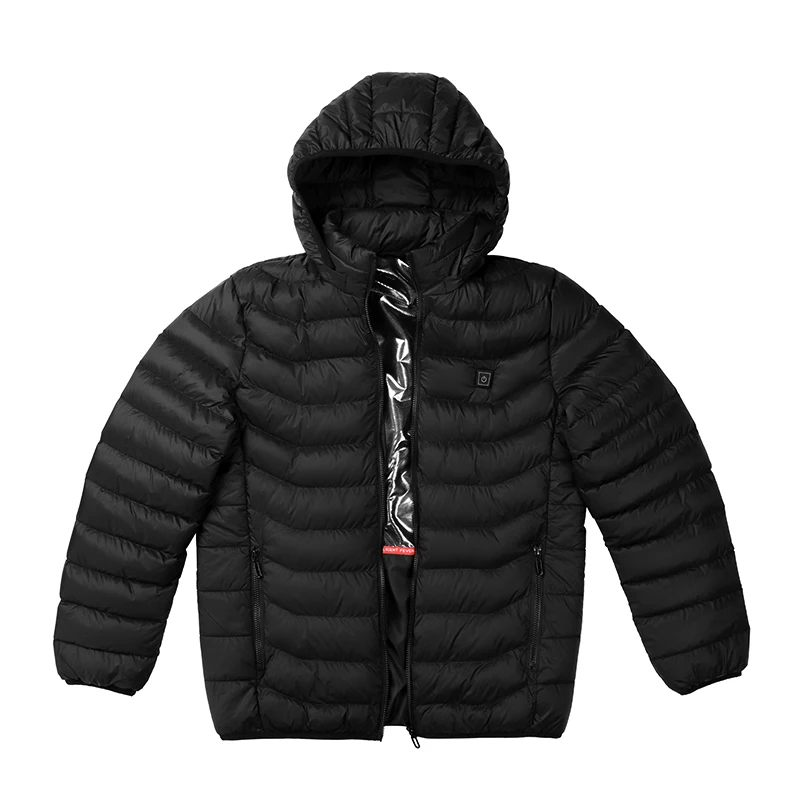 Зимние теплые куртки с подогревом Мужчины Женщины Смарт-термостат с капюшоном с подогревом Одежда мужская флисовая куртка Водонепроницаемый лыжный походная куртка