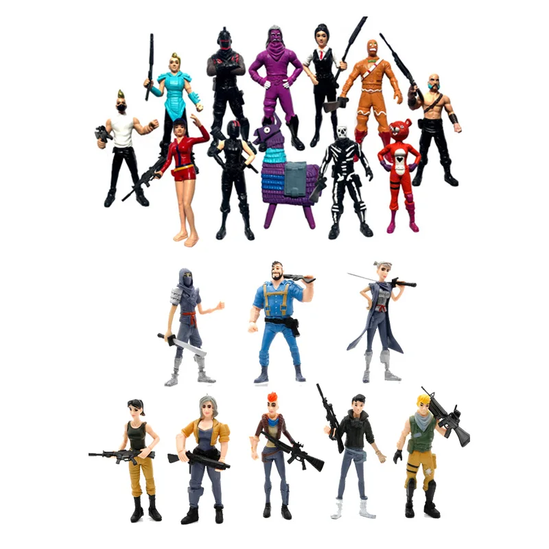 

Fortnight Battle Royale Game Character Fort Night Model Figure Fortress Night Llama Action Figures Fortinet Toys Boy Gift