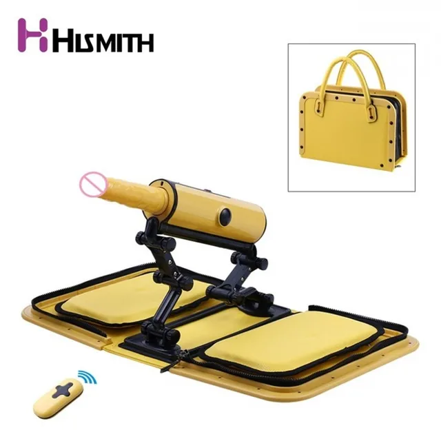 Hismith Portable Handbag Sex Machine With Bluetooth Remote Control 