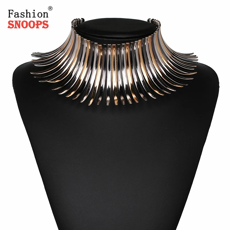 2017 модный бренд Boho Maxi Кольер заявление Цепочки и ожерелья девушка панк Мощность