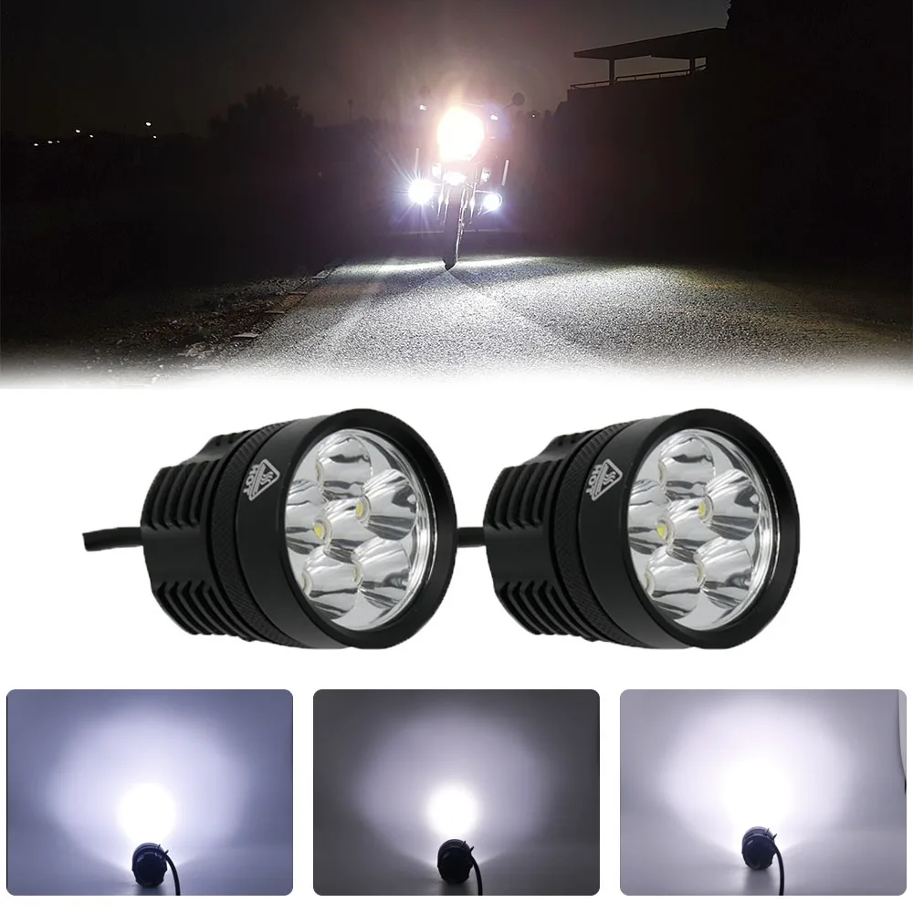  Auxiliary Fog Lights LED Assembly Combo Motocycle For BMW R1200GS ADV F800GS R1100GS Motorbike Safe - 32986040313