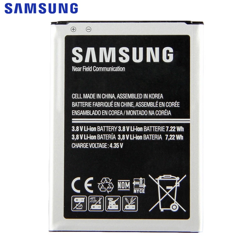 samsung EB-BG357BBE батарея для samsung Ace 4 GALAXY Ace стиль LTE SM-G357FZ Подлинная Замена батареи телефона 1900 мАч