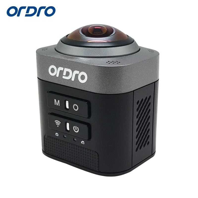 Ordro 360 градусов Full View видеокамера D5 1080p FHD Портативная Цифровая WIFI циклическая