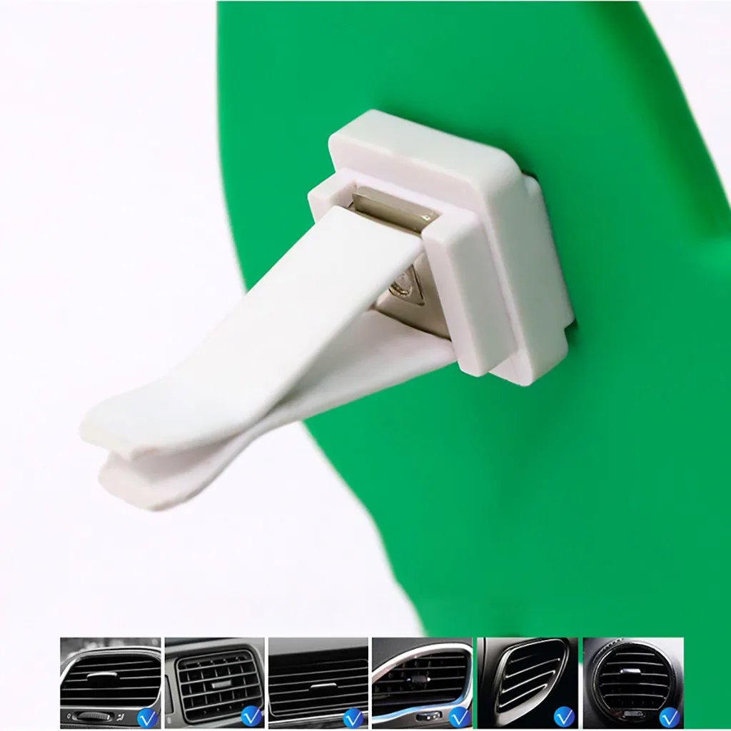 Силиконовые Автомобиль Air Vent Mount телефон держатель подставка Мультфильм Креативный кронштейн Силиконовые Автомобиль Air Vent Mount телефон держатель