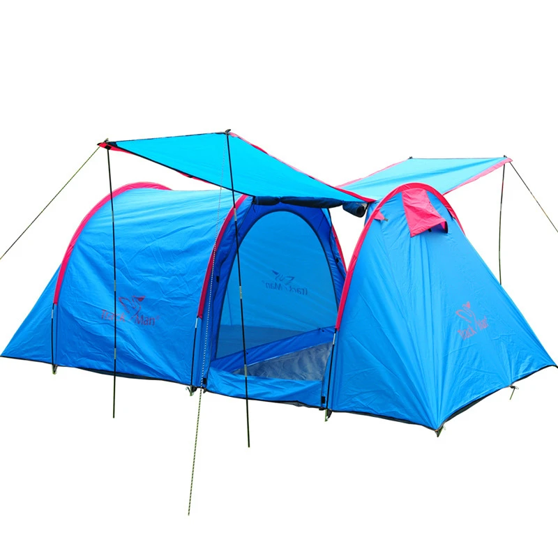 5 8 Personas Carpas Grandes Un Dos Dormitorios Barracas De Tente de Camping Para Ir de Excursión de Picnic Viajes Carpa espacio Tenda|large tent|camping tentbarraca de camping - AliExpress