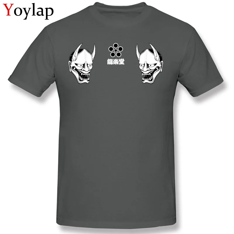 Dominant Summer Summer/Fall hannya Short Sleeve T-Shirt Cotton Fabric O Neck Men Tops Tees Casual Clothing Shirt Top Quality carbon