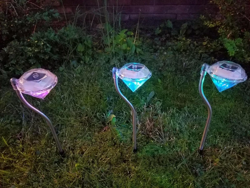 4pcslot Outdoor Solar Power Lawn Lamps Waterproof Outdoor Led Solar Light RGB Landscape Garden Solar Lighting Led Luminaria (21)