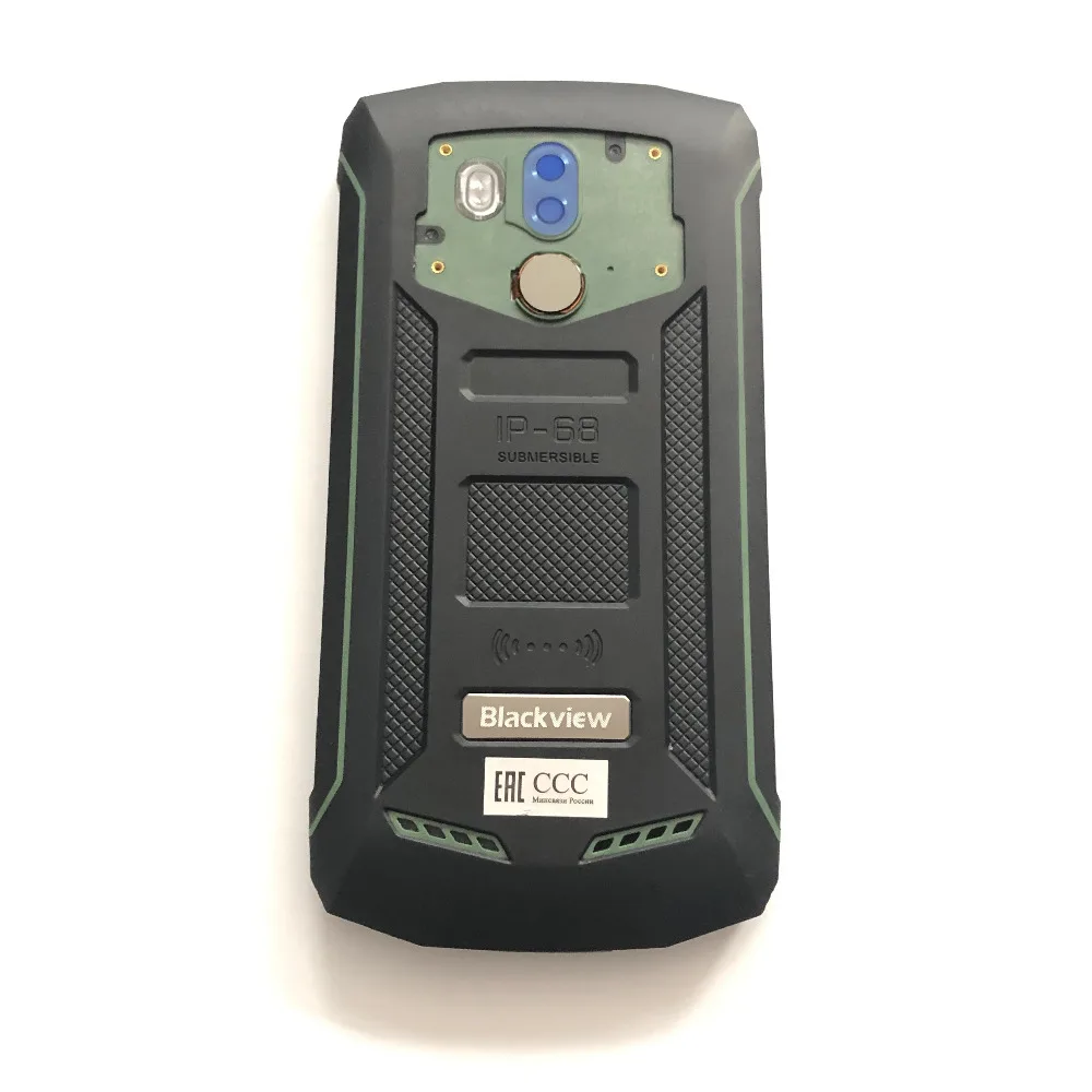

Used Battery Case Cover Back Shell With Fingerprint Sensor Button For Blackview BV5800 MT6739 Quad Core 5.5" HD 1440x720