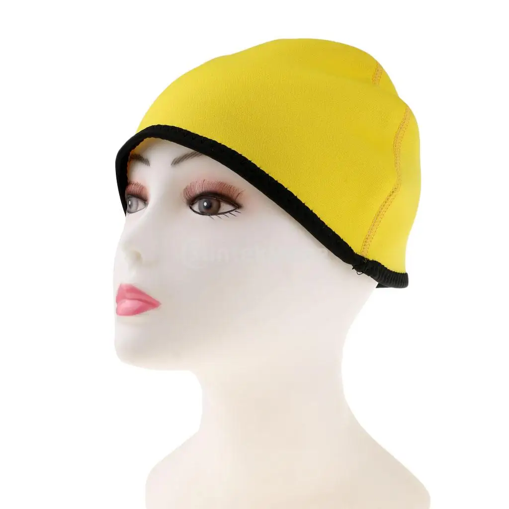 2mm Neoprene Men Women Beanie Hat Super Stretchy Warm Waterproof Swimming Surfing Sailing Kayaking Hat S/M/L