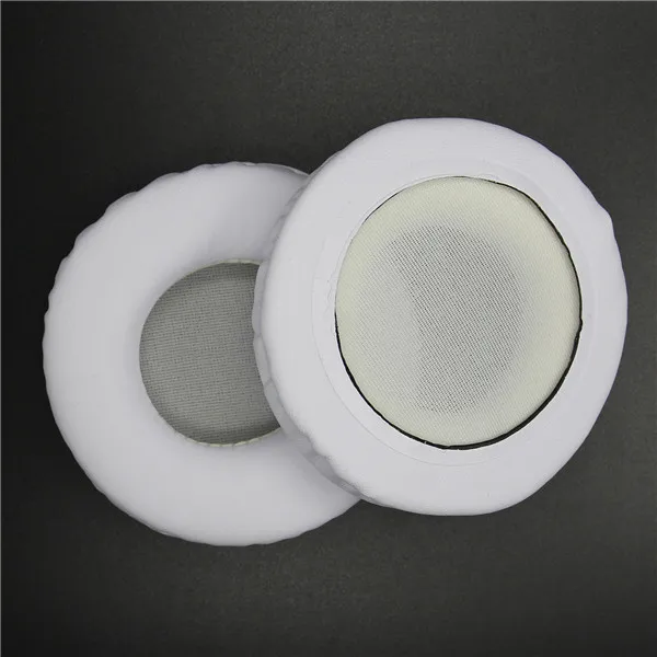Белые амбушюры 70 мм пенопластовые подушки для наушников Audio-Technica ATH-SJ5 ATH-SJ55 ES7 5,23 - Цвет: Белый