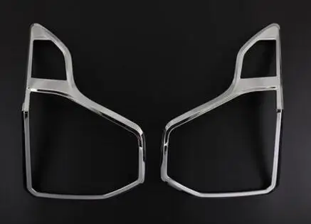 

ABS Chrome Rear Tail Light Lamp Trim Cover 2pcs For Ford Explorer 2016 2017