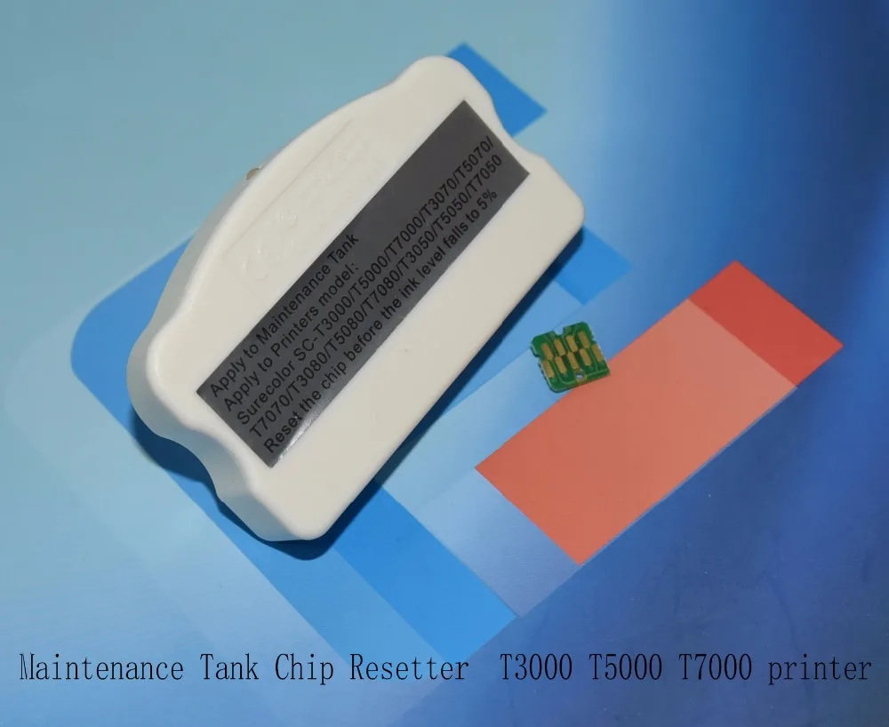 Maintenance Tank Chip Resetter for Epson T3000 T5000 T7000 printer