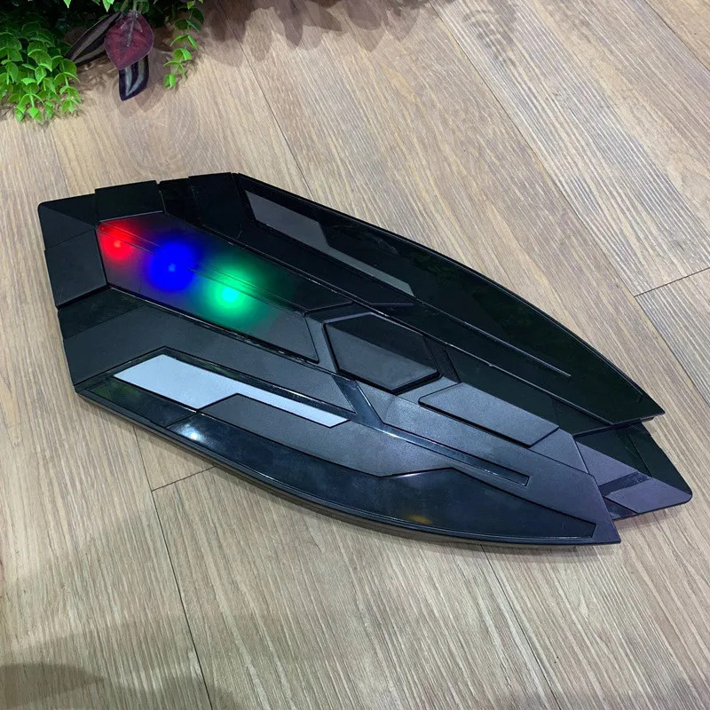 

Newest Light Sound Avengers Infinity War Shield Hero Figure Toys Black Panther Weapons Shield Captain America Props Costume