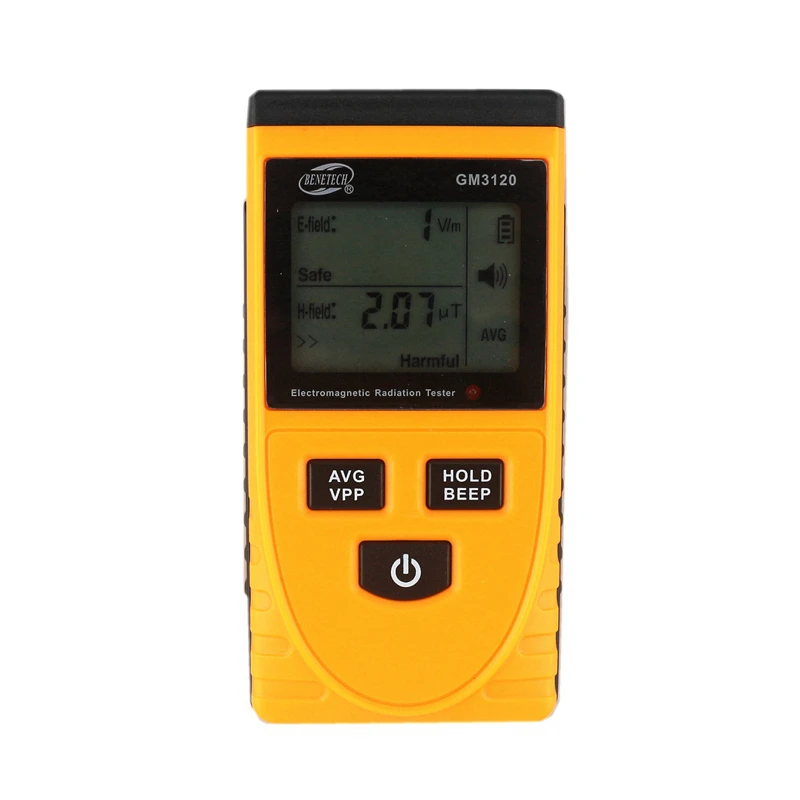 

GM3120 LCD Electromagnetic Radiation Detector Tester Radiation Meter Dosimeter Counter Measurement for Computer Mobile Phone