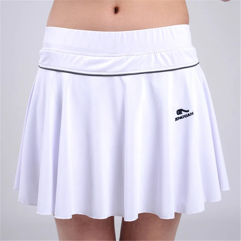 الصيف الرياضية Skort هي حقيقية الإناث تنورة زائد حجم الريشة تنورة التنس التنانير للفتيات مع سلامة السراويل