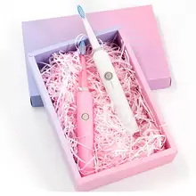 Для женщин Для мужчин Батарея приведенный в действие автоматический Sonic зубная щётка белый, розовый Электрический 1 Вт IPX7 Зубная щётка 1 батарея типа AA(не входят в комплект